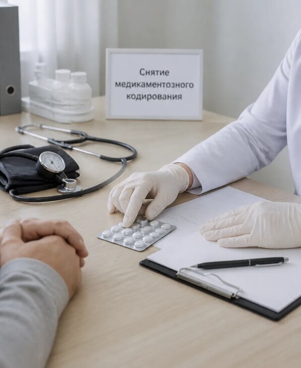 Снятие медикаментозного кодирования в Узловой от 5093 р. | Медзона