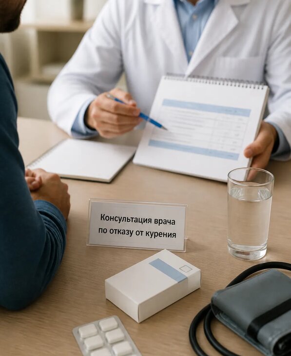 Консультация врача по отказу от курения для взрослых в Узловой